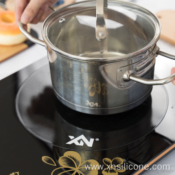 Eco-friendly heat resistant silicone hot pot induction mat